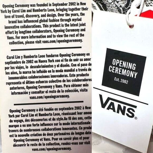 Vans x Opening Ceremony Authentic Leopard Checker VN0A348A43M Size 7.5 Women’s 6 - Picture 11 of 13